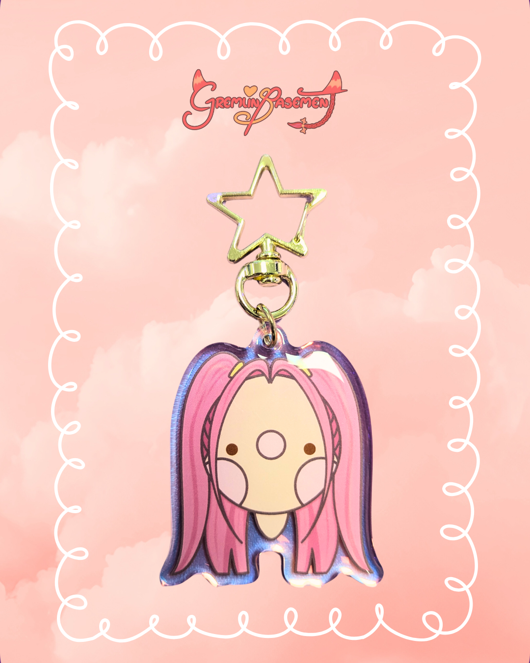 Mira Acrylic Keychain