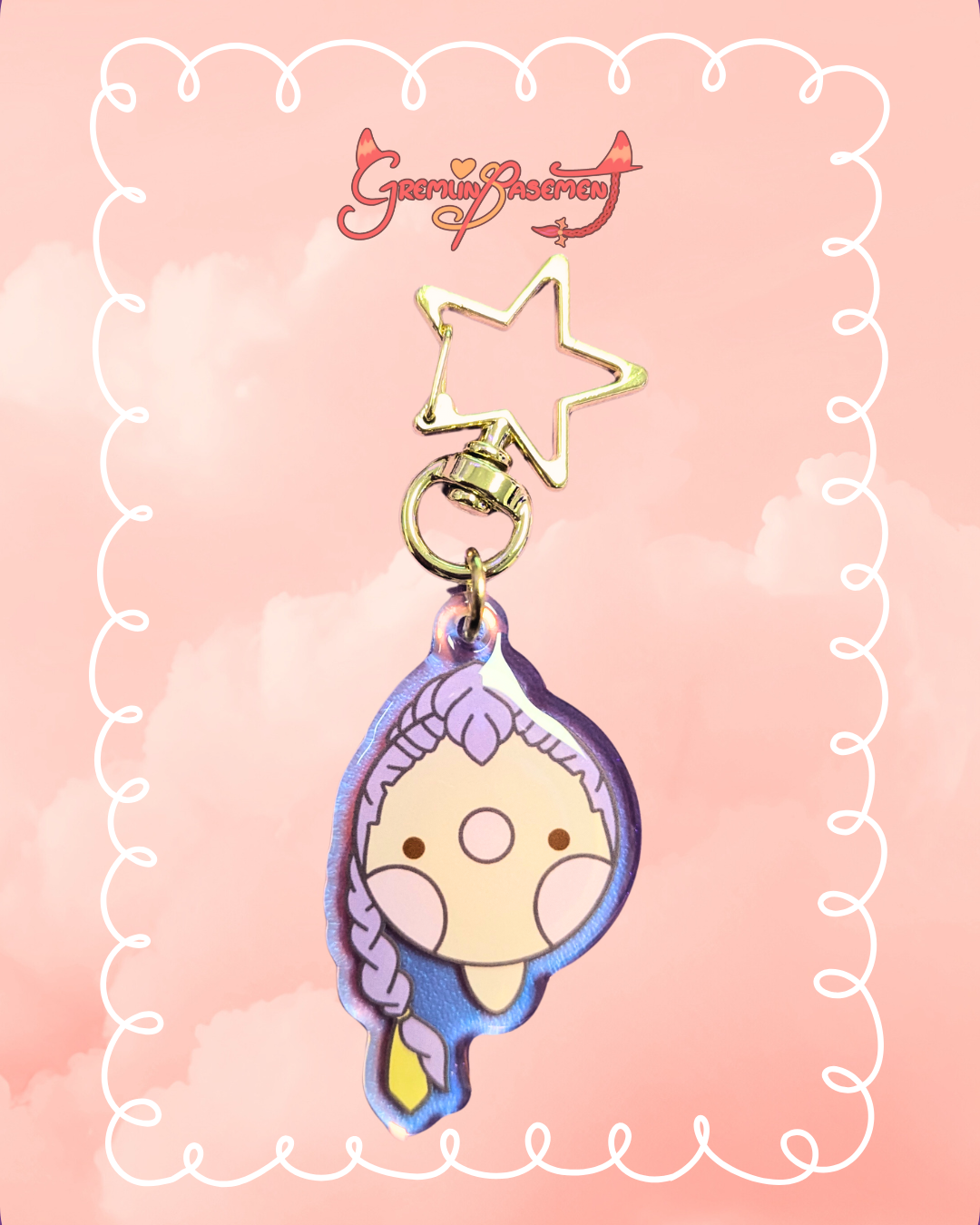Rumi Acrylic Keychain