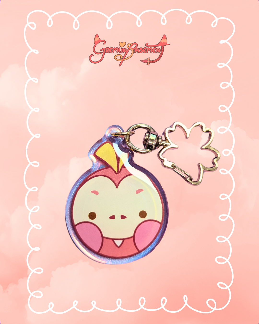 Fuecoco Acrylic Keychain
