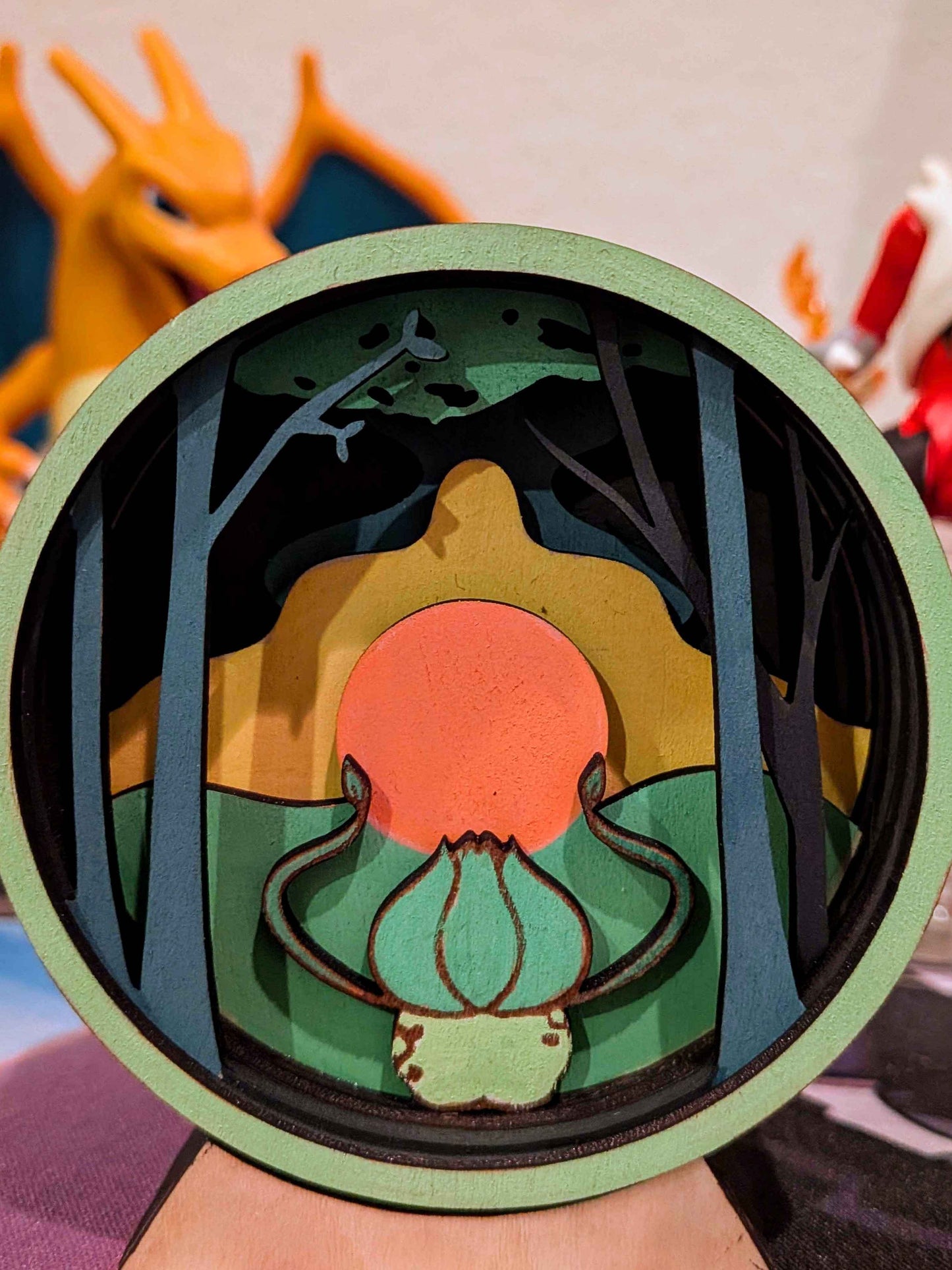 Bulbasaur Wooden Shadowbox