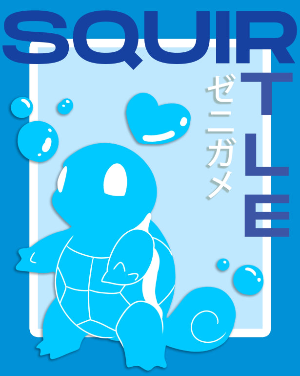 Kanto Starters Art Prints