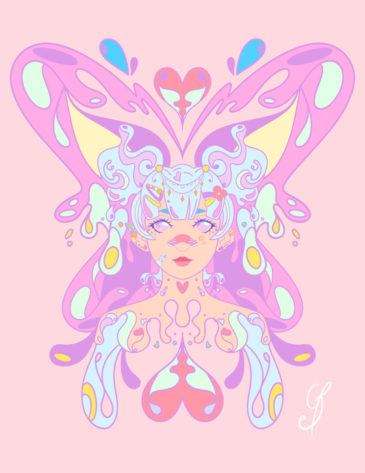 Pastel Small Art Print (5.5x7)