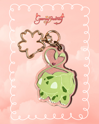 Bulbasaur Acrylic Keychain