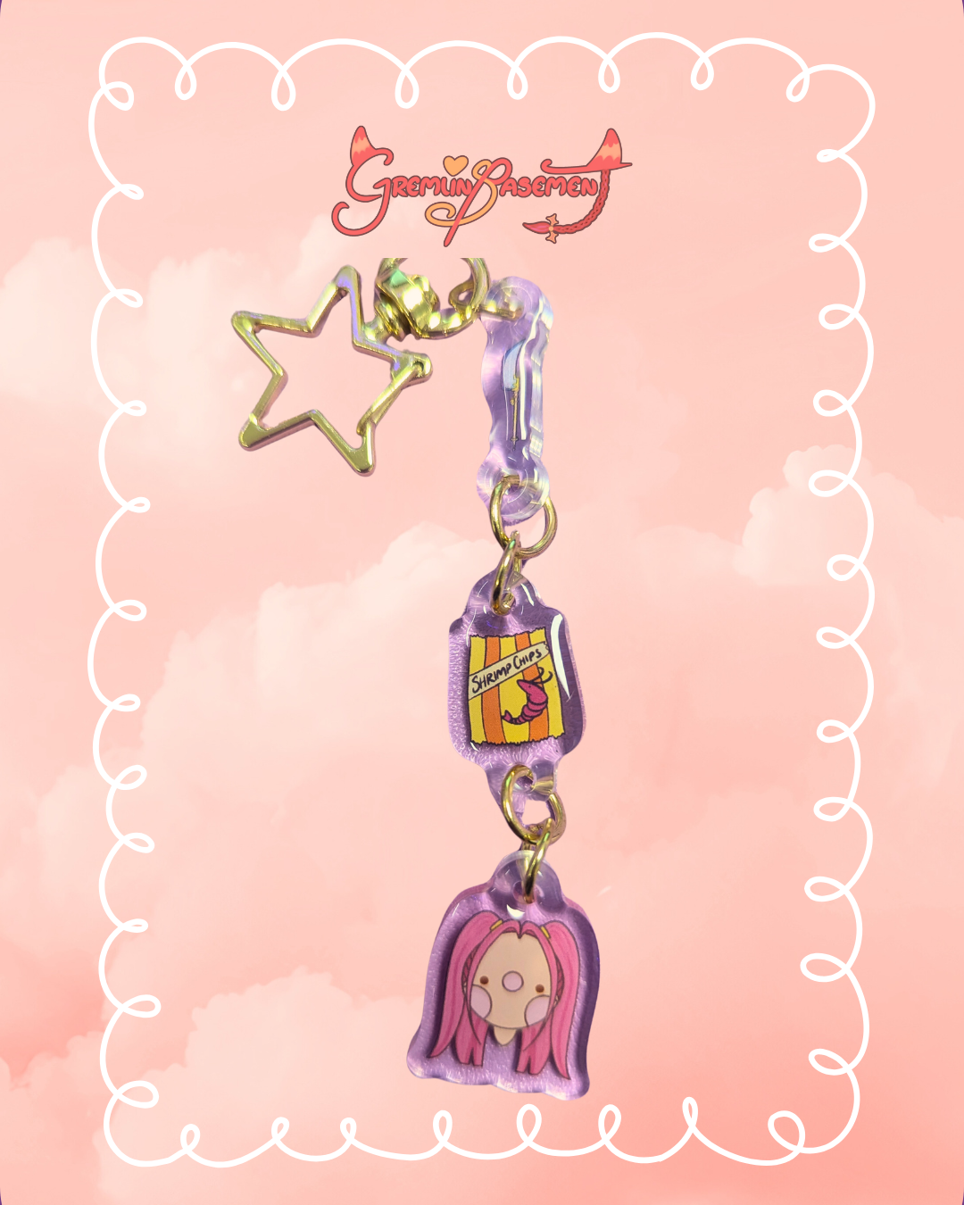 Mira Connecting Acrylic Keychain