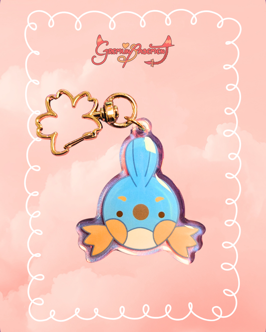 Mudkip Acrylic Keychain