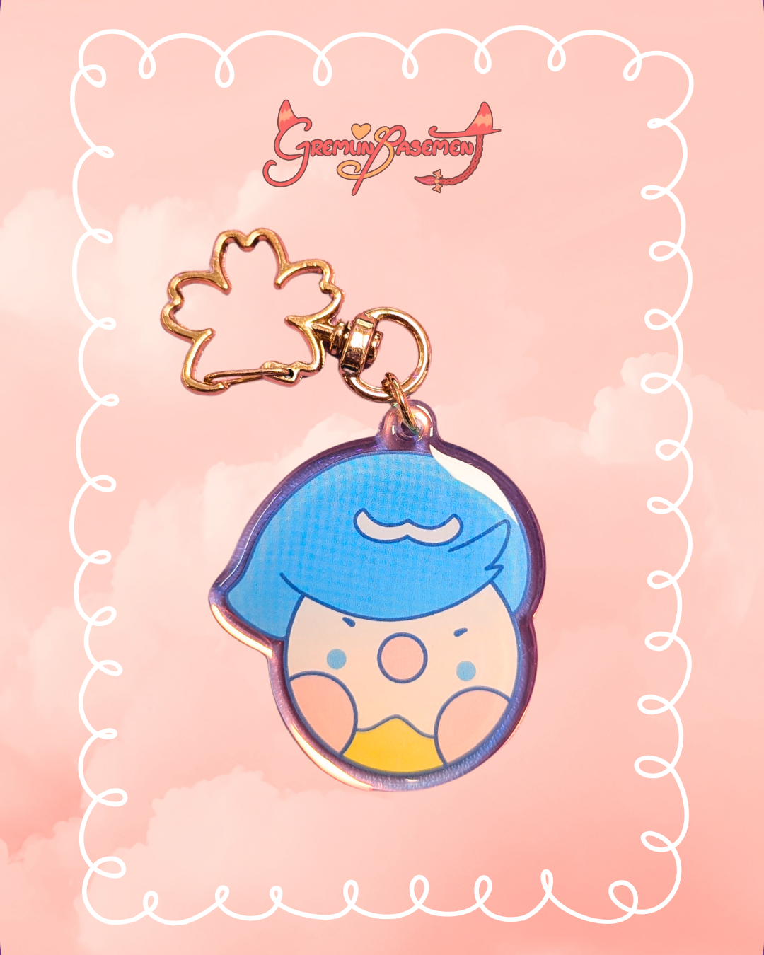 Quaxly Acrylic Keychain